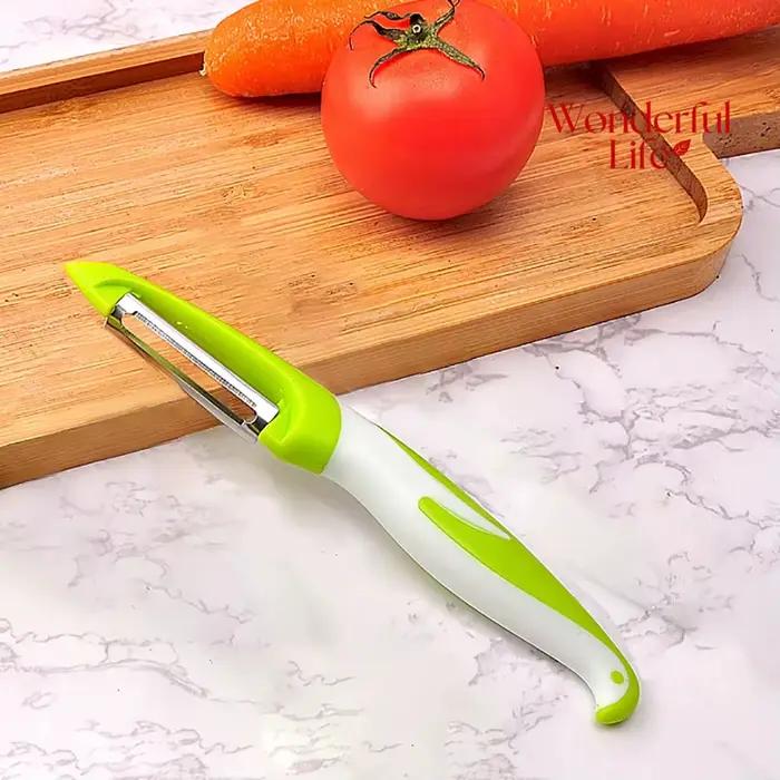 Couteau éplucheur de légumes en acier inoxydable, Zester, rasoir, râpe, Gadgets, outil de cuisine, coupe tranchant, carottes, pommes de terre, fruits