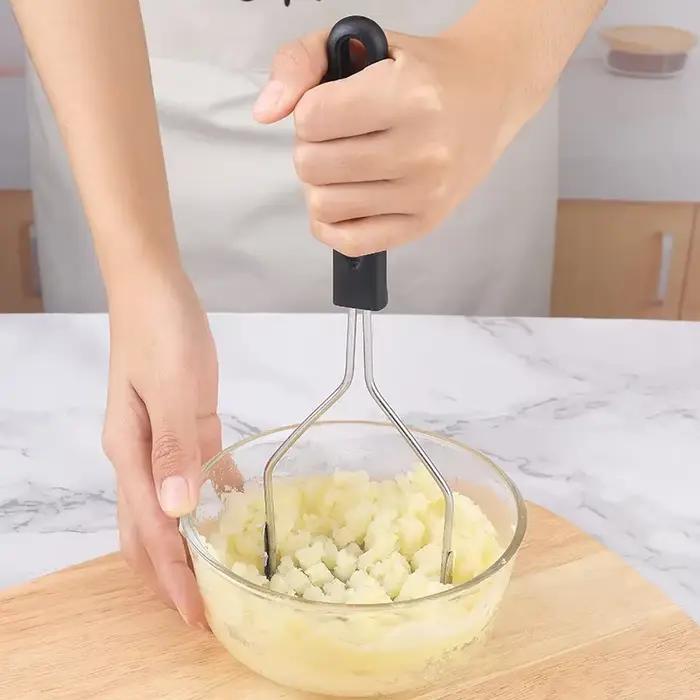 Presse-pommes de terre manuel en acier inoxydable, broyeur de pommes de terre, fruits et légumes, pression de boue, outils de presse, Gadgets de cuisine