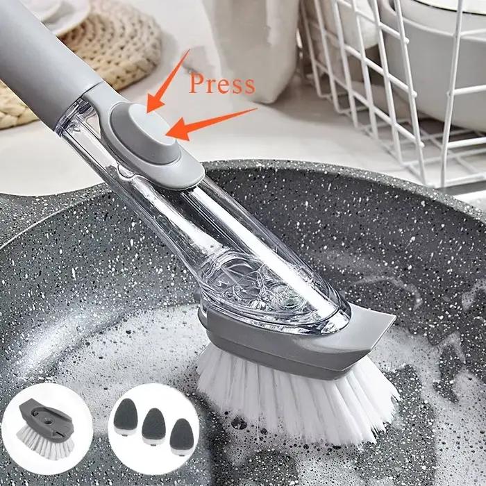 Brosse de nettoyage de cuisine 2 en 1