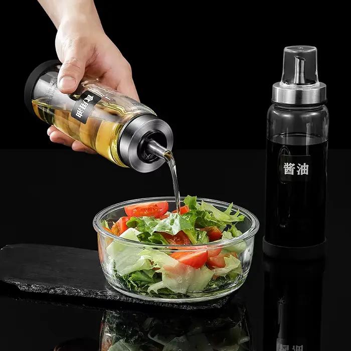 Bouteille en verre pour huile