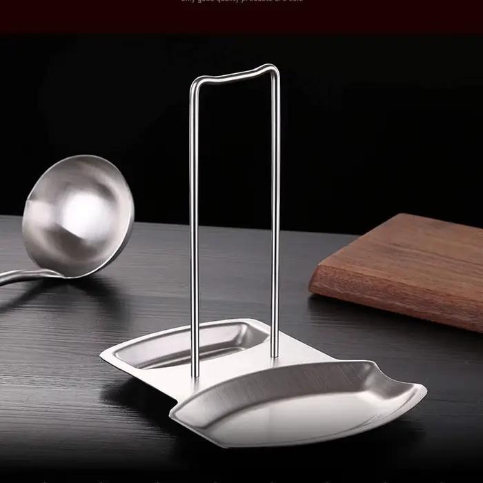 Support de couvercle de casserole en acier inoxydable
