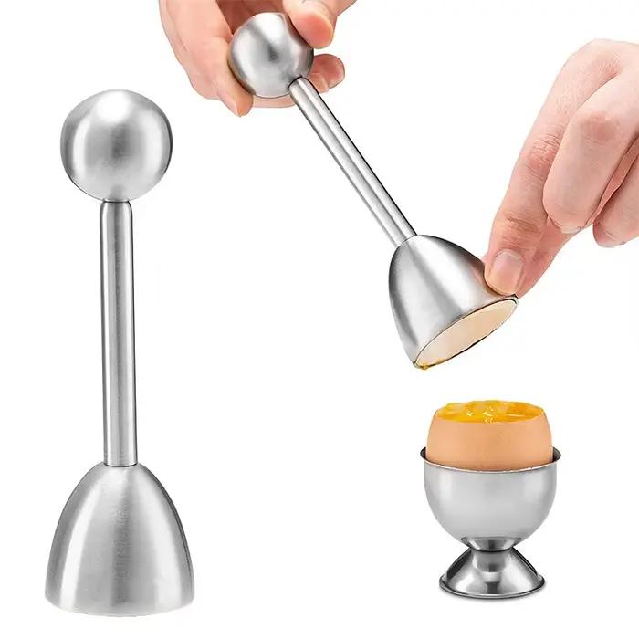 Ouvre-coquille d'œuf en acier inoxydable