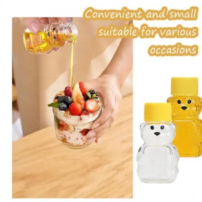 Mini bouteilles de sauce en forme d'ours