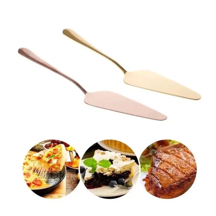 Couteau à pelle à gâteau en acier inoxydable