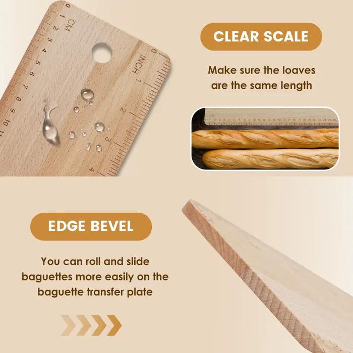 Planche en bois de transfert de Baguette de cuisson