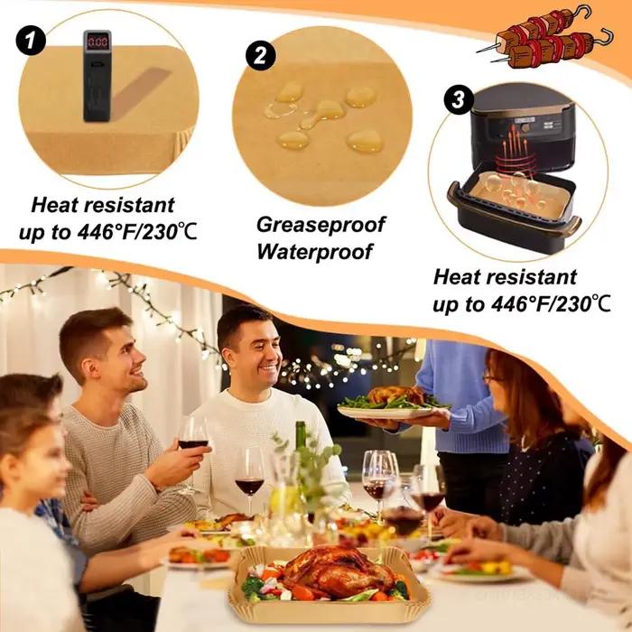 Accessoires en papier pour friteuse à Air