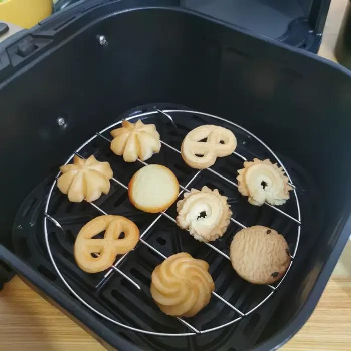 Friteuse à air ronde T1 en acier inoxydable