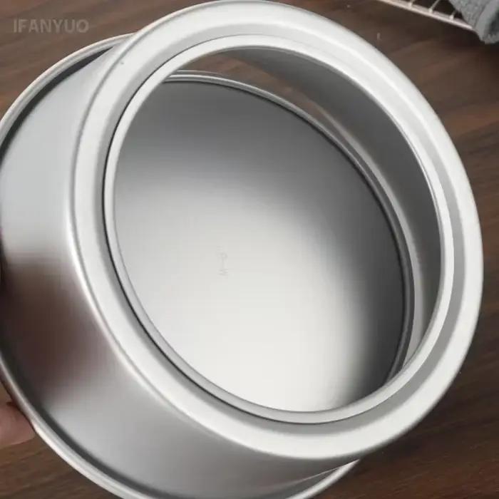 Moule à gâteau rond en alliage d'aluminium