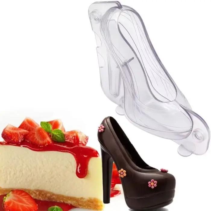 Moule à chocolat en forme de chaussure à talons hauts