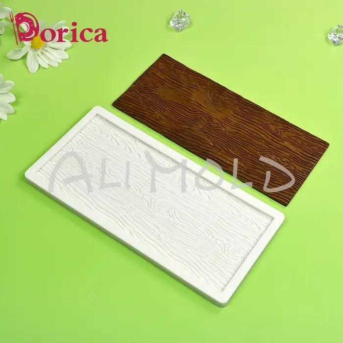 Moule en silicone en forme de veines d'écorce pour décoration de gâteau