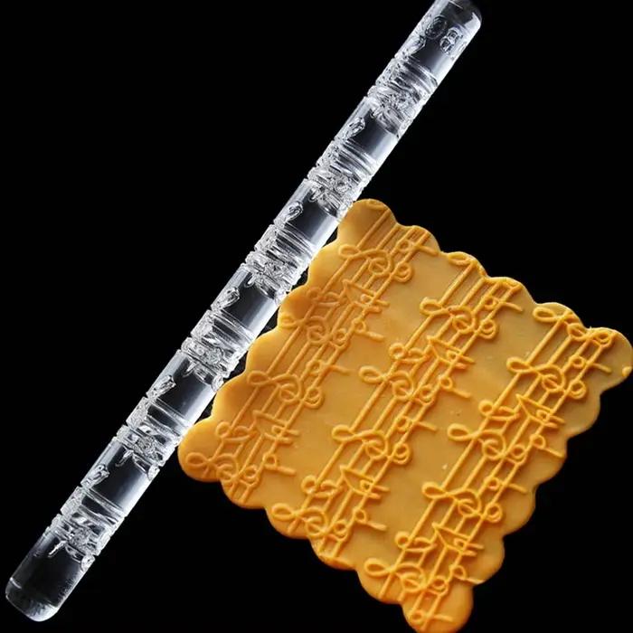 Rouleau à pâtisserie en acrylique durable et réutilisable