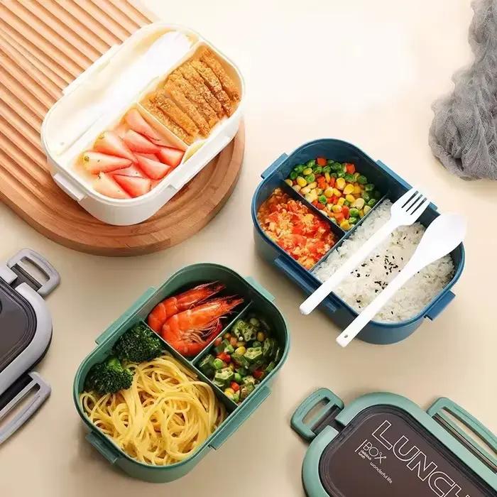Fournitures de cuisine : Boîte alimentaire portable simple ou double couche