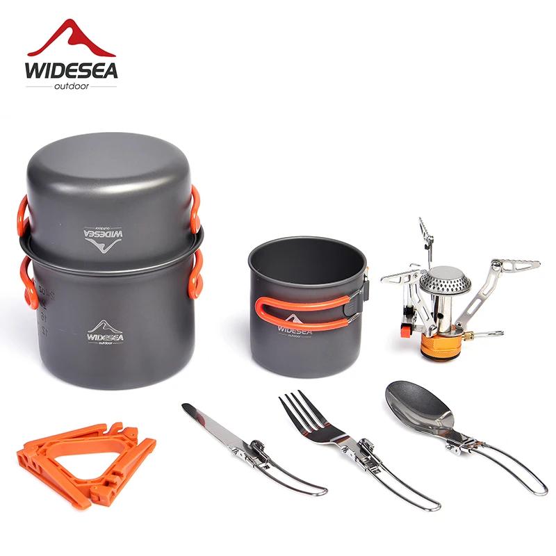 ESEA-Ensemble d'ustensiles de cuisine de camping, ustensiles de cuisine d'extérieur, fournitures d'é
