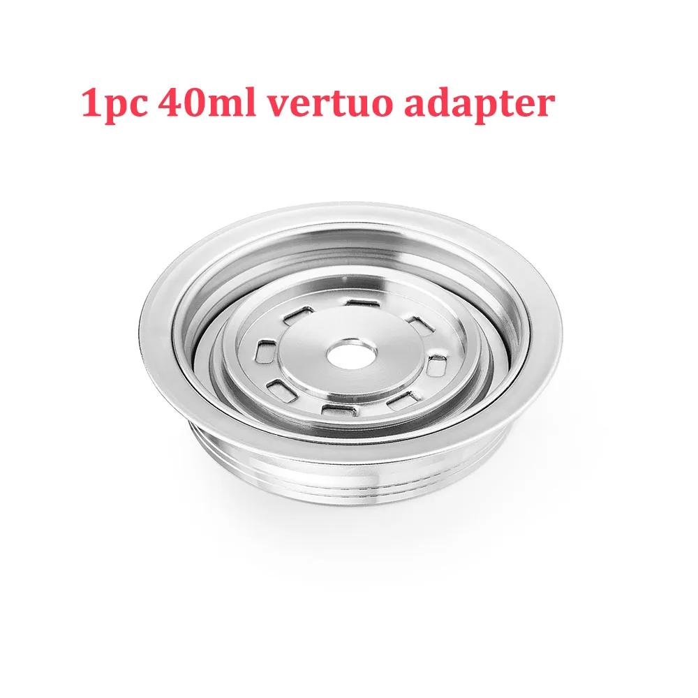 Adaptateur de capsule de café réutilisable pour Vertuo Pop Vertuoline Next, Nespresso se convertit e