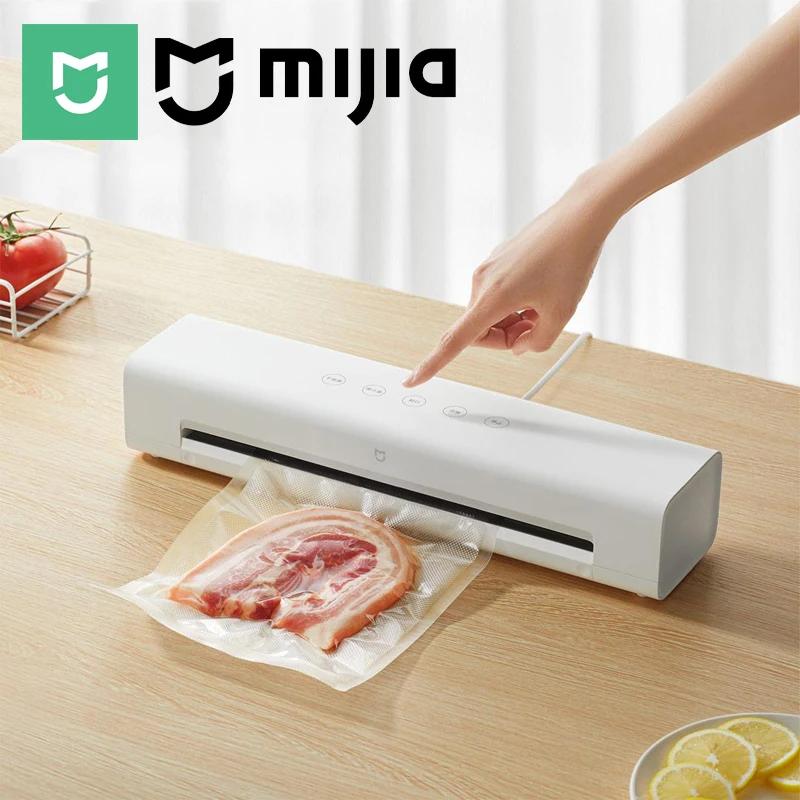 Machine à sceller sous vide MIJIA, aspiration de 70 kPa, modes sec/humide, 10 sacs sous vide, systèm