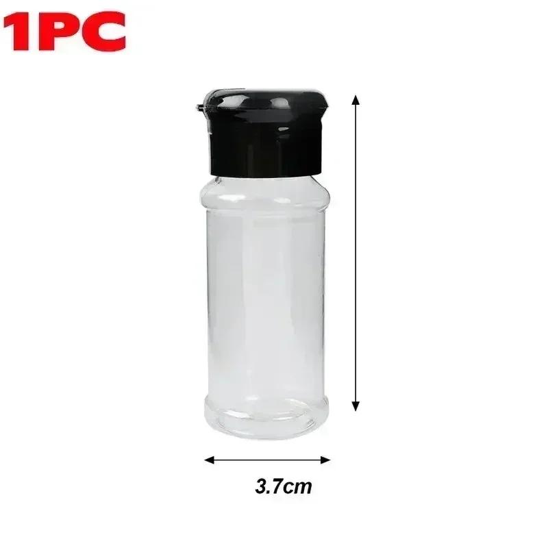20x pots à épices transparents, salières et poivrières, boîtes de rangement pour condiments et poudr