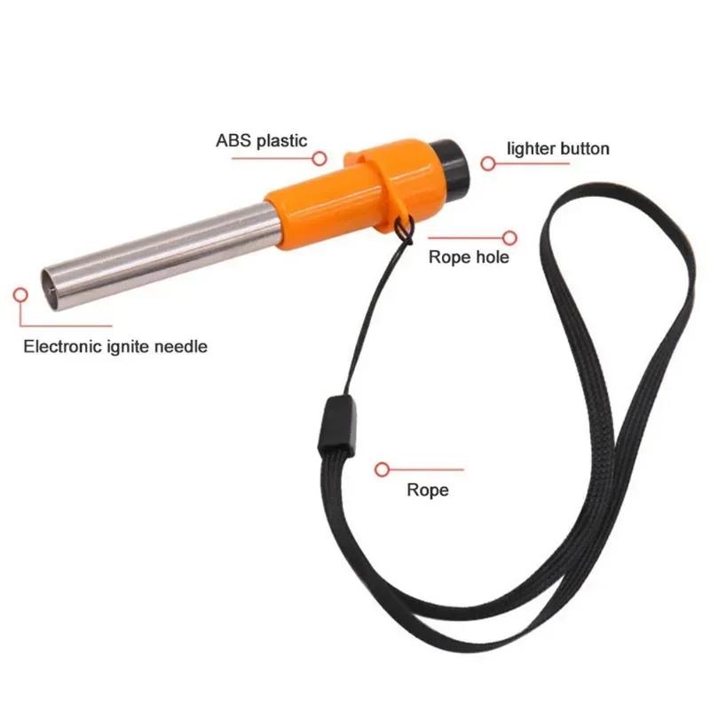 Mini allumeur de Camping en plein air, poêle de cuisine, briquet électrique en acier inoxydable, all