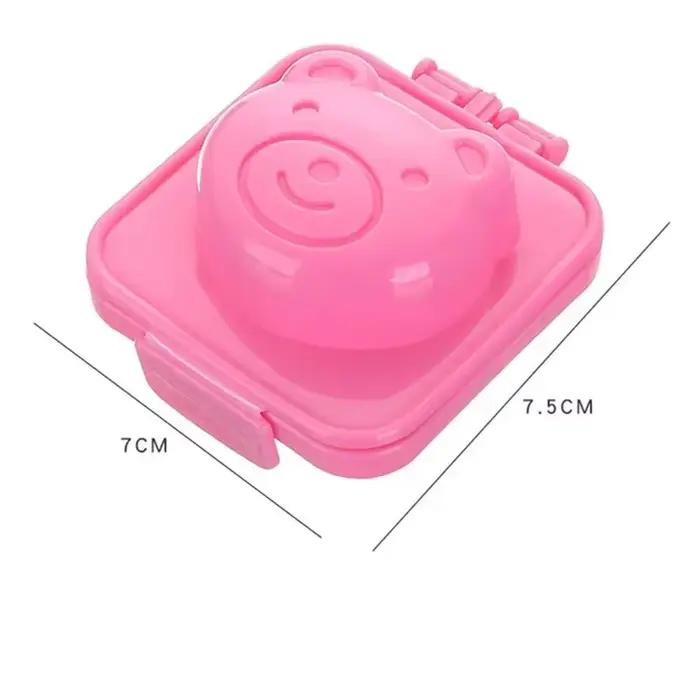 Moule à œufs durs, 1 pièce, dessin animé mignon, bricolage, anneau d'œuf, fabricant de Bento, décora