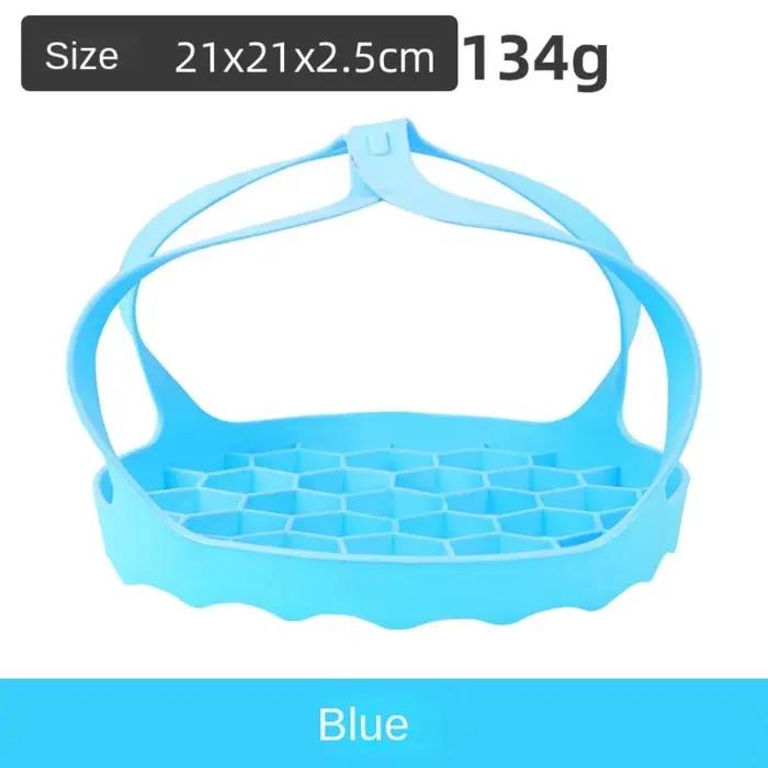 Autocuiseur en Silicone Pliable, Anti-Brûlure, Lève-vapeur, Ustensiles de Cuisson, Pot Instantané po