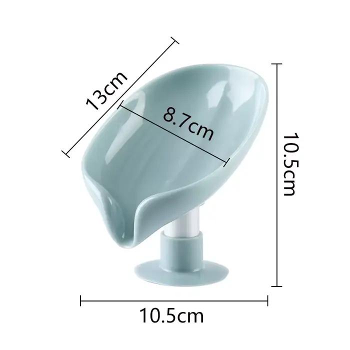HORegina-Boîte de Vidange en Plastique avec Ventouse Décorative, Conception du Cuir oral elu, Auto-p