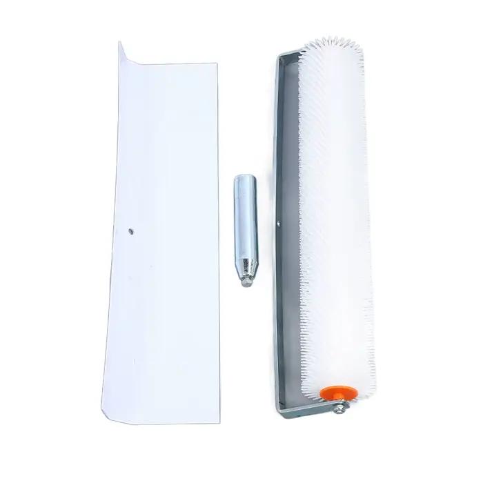 Rouleau de nivellement à pointes pour coulage autolissant en latex de 51 cm pour revêtements de sol