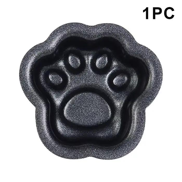 ♥ Moules de cuisson Paw Print – Mini moules à gâteaux antiadhésifs pour la fabrication de biscuits,