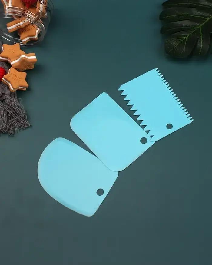 Grattoir à gâteaux en plastique, outils de cuisson, crème au miel, harine, fournitures, accessoires