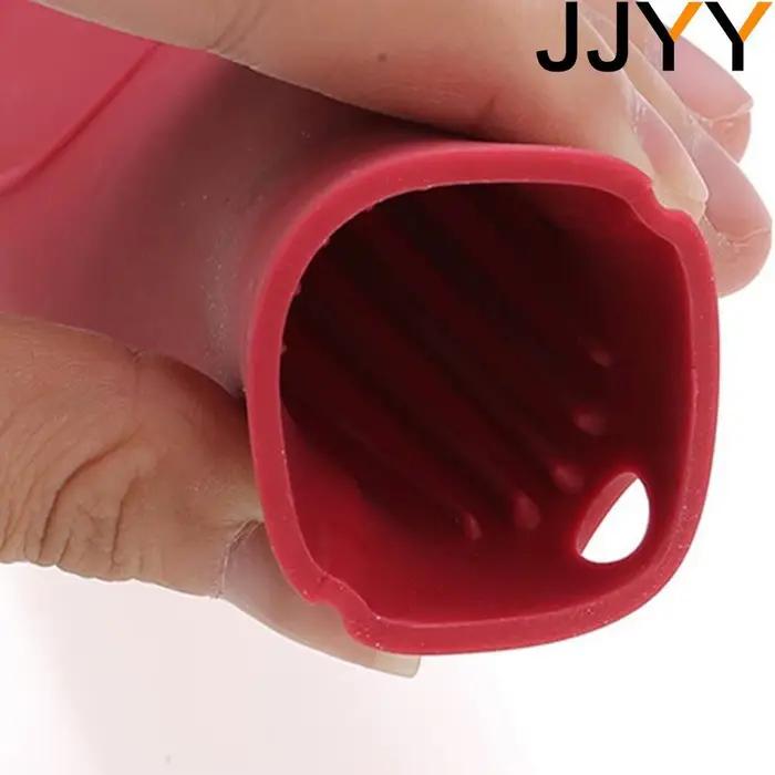 JJYY – poignée de support de Pot antidérapante, résistance aux hautes températures, poêles en Silico