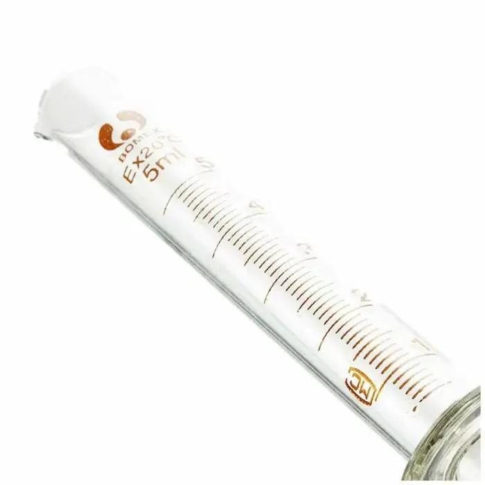 Nouvel ensemble professionnel de cylindres gradués en verre épais, 5ml, 10ml, 25ml, 50ml, 100ml, kit
