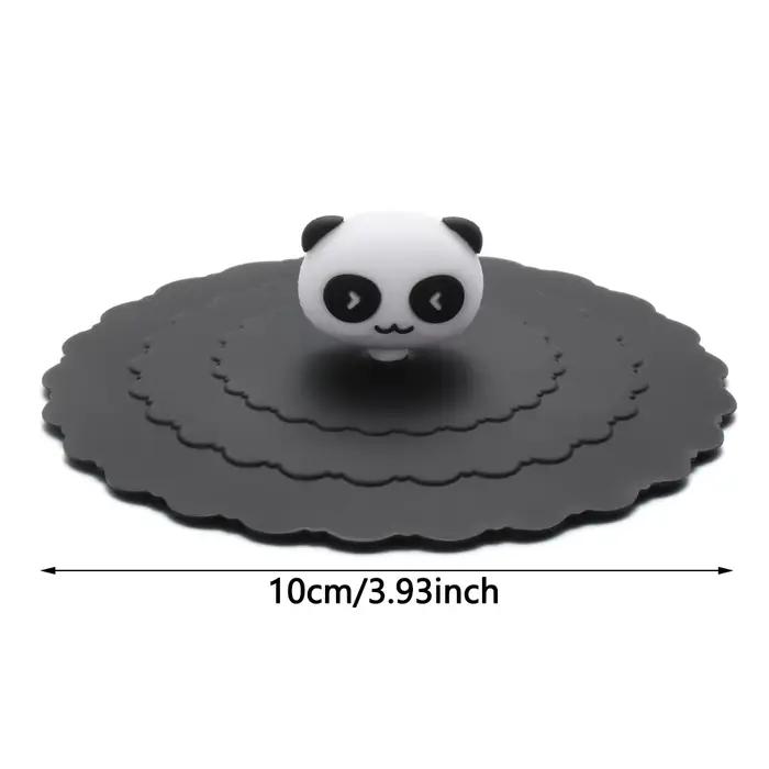 Couvercle de Tasse en Silicone, Résistant à la Chaleur, Scellé, Anti-Poussière, à Ventouse, 10 Pièce
