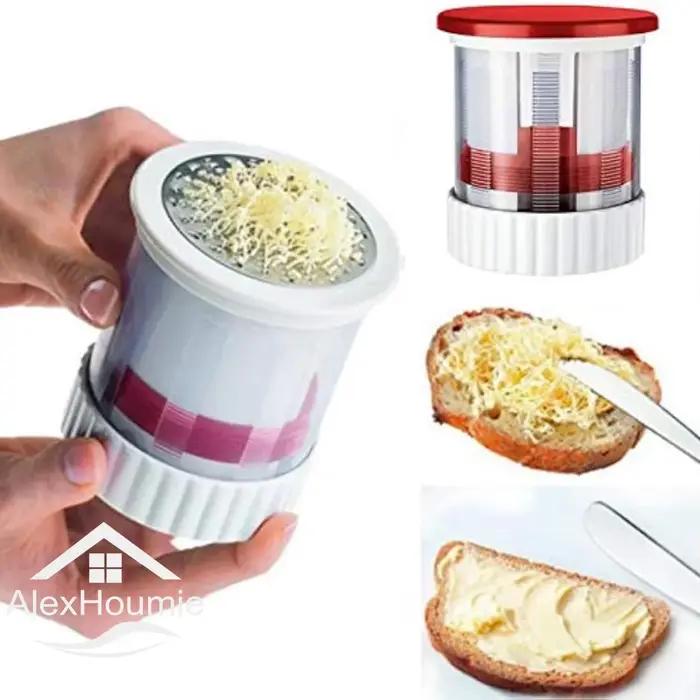 Trancheuse à fromage manuelle, coupe-fromage, broyeur à poupée, gadgets à tartiner, râpe, moulin ave