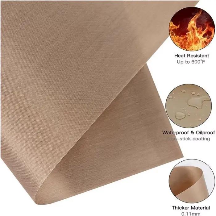 Feuille de tapis de cuisson 40x60cm ou 30x40cm, papier de cuisson antiadhésif réutilisable résistant