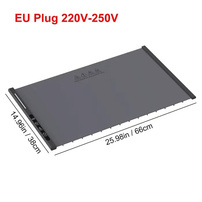 Plaque chauffante électrique en Silicone, Table à manger, tapis chauffant pour aliments, chauffage r