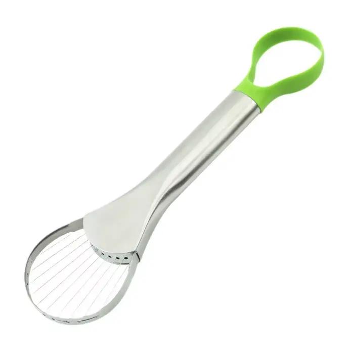 Couteau d'avocat 2 en 1 en acier inoxydable, coupe-avocat, éplucheur, trancheur de salade de Kiwi, G