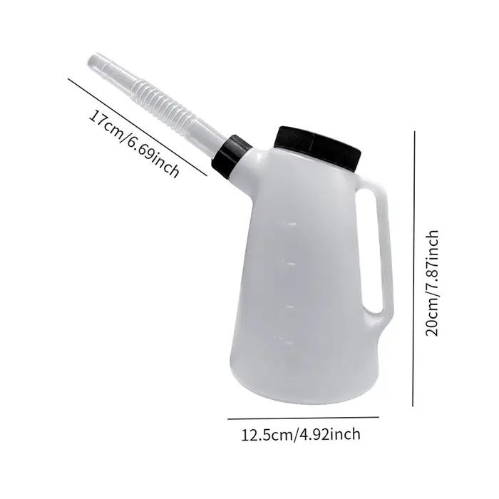 Pot d'huile 1,2 l-5l, pichet de mesure d'huile, distributeur d'huile, récipient d'huile, peut balanc