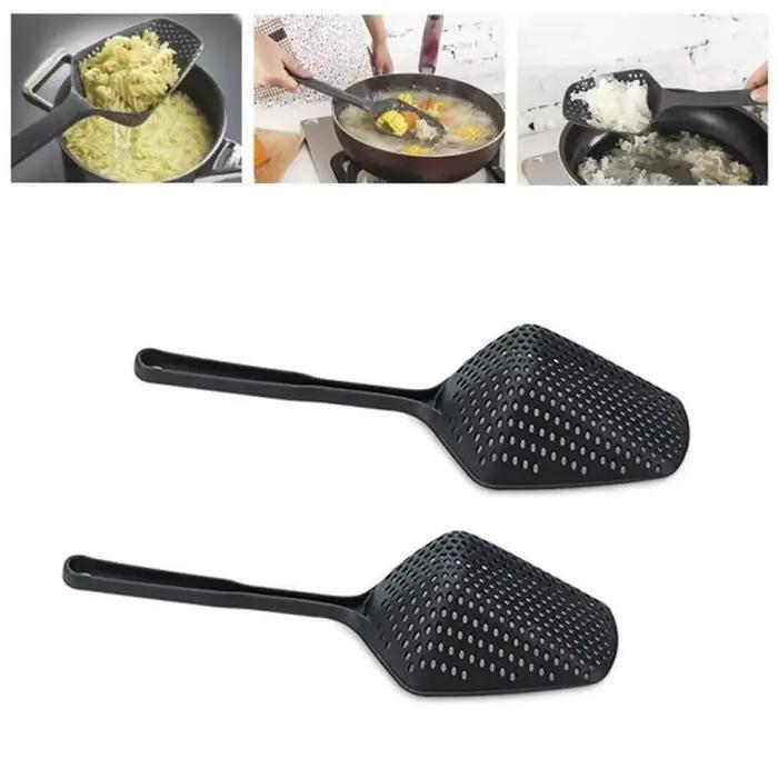Pelles de cuisine créatives, passoire alimentaire, Gadgets de vidange, grande passoire, filtre à sou