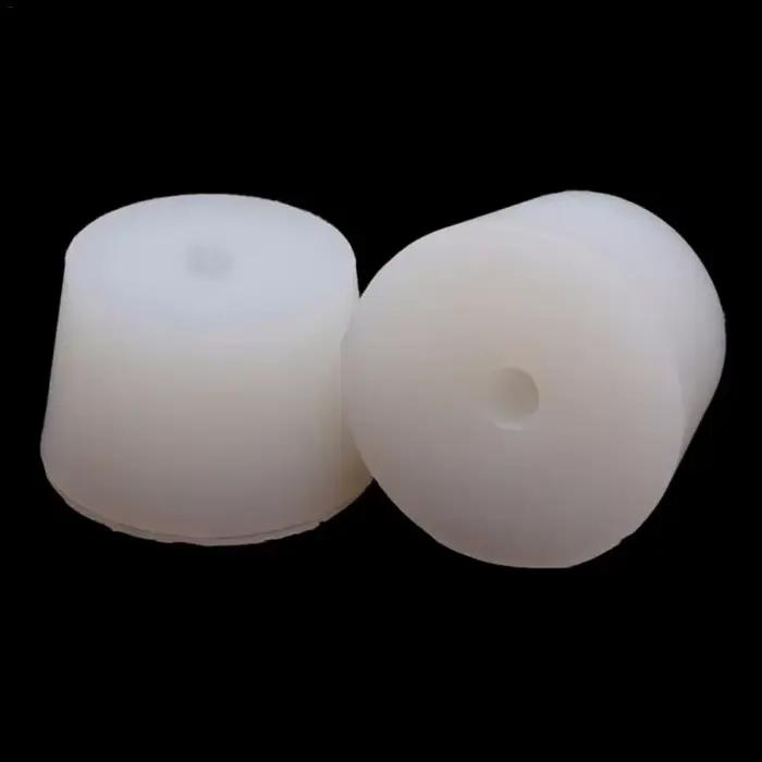 Bouchons de vin de brassage domestique, bouchon en Silicone avec trou de 8mm pour Valve de sas, barb