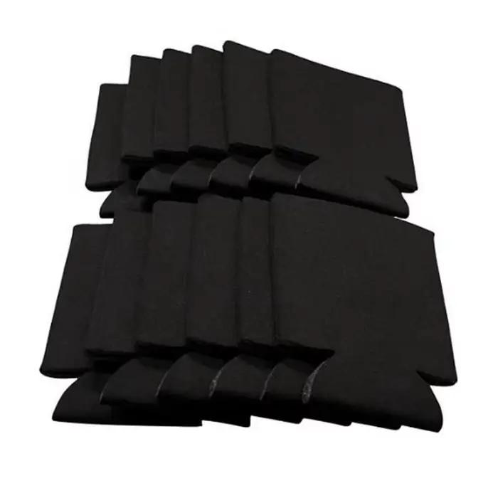 Lot de manchons isolants pour canettes de bière en néoprène, 10 pièces, couvercle rond, bouteille, t