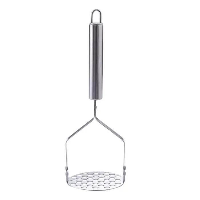 Presse-purée de pommes de terre en acier inoxydable, Gadget de cuisine, antirouille, presseur de pom