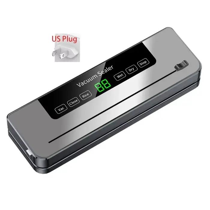 Machine à sceller sous vide électrique Mi pour aliments secs/humides, sacs de mise sous vide, machin