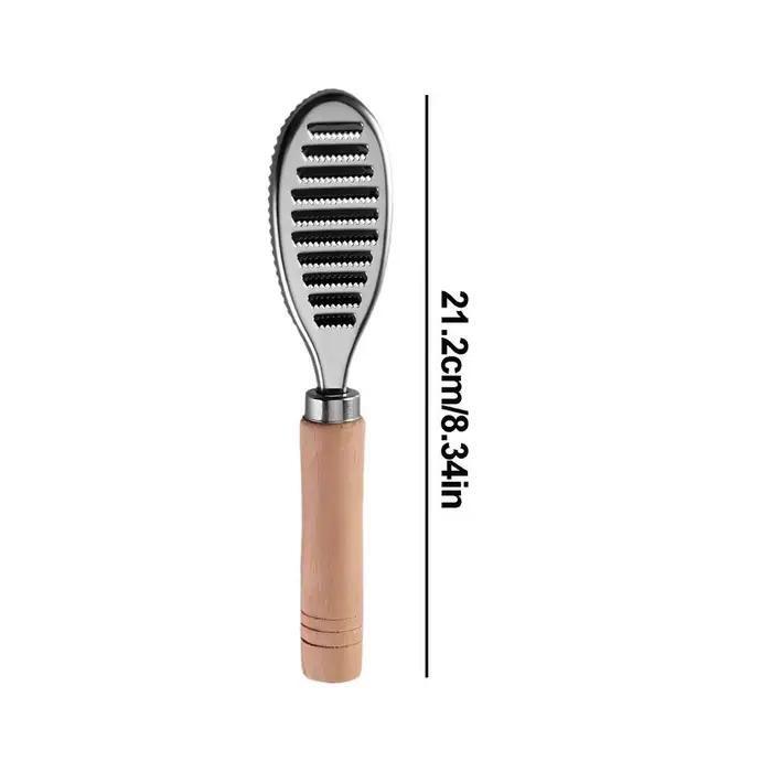 Écailleur de poisson portable en acier inoxydable, outil de nettoyage et de détartrage pour fruits d