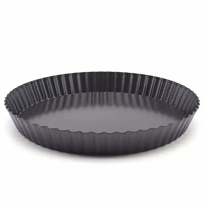 Moules antiadhésifs pour tarte, Quiche, Flan, 9 pouces, pour tarte, Pizza, gâteau, fond ample amovib