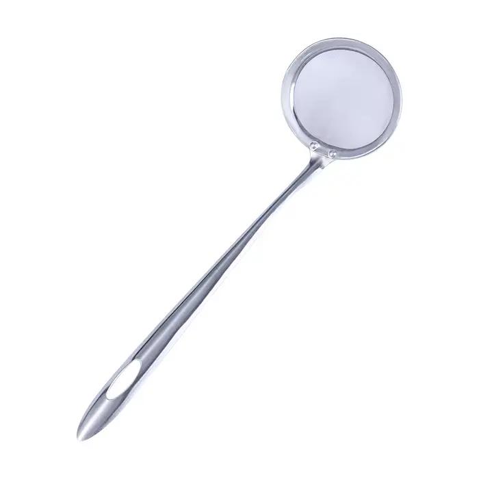 Cuillère passoire en acier inoxydable, ustensile de cuisine pratique pour la pêche des graisses et l
