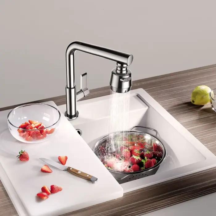 Buse de robinet économiseur d'eau, adaptateur universel, gadgets de cuisine, rallonge de filtre, rot