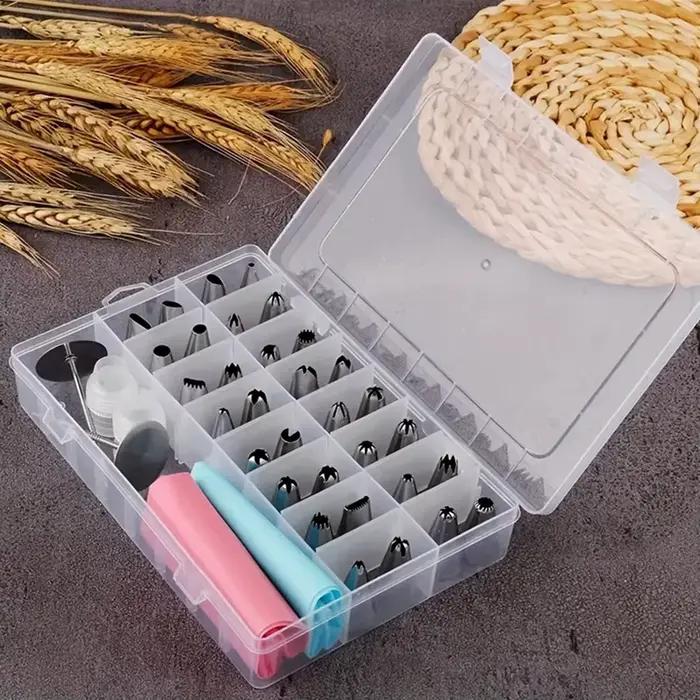 Sac à pâtisserie crème 38 pièces/ensemble, buses de décoration de gâteaux, moule en Tube, outils de