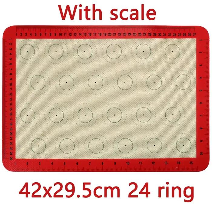 Tapis de cuisson en silicone pour moules à macarons, pâtisseries et biscuits, qualité professionnell
