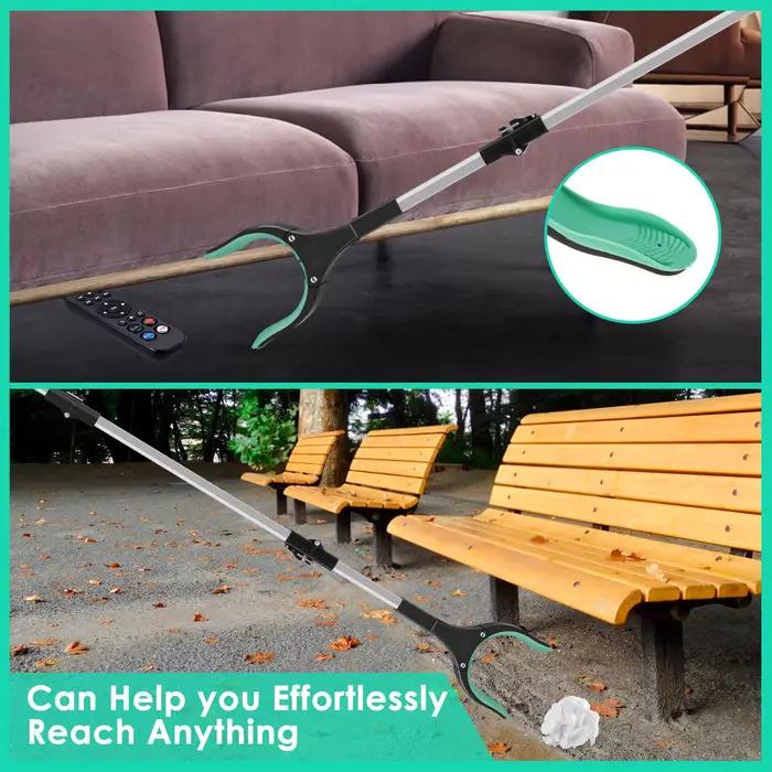 Pince de sélection de déchets d'extension de pince pliable avec 360 ° Outils manuels à Clip rotati