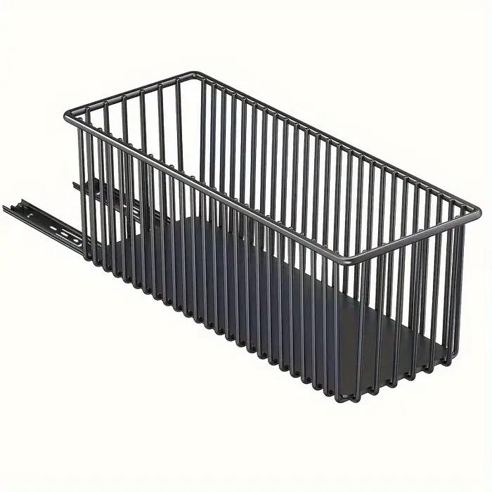 Panier organisateur d'armoire extractible sous l'évier, boîte de rangement à tiroir coulissant, buff