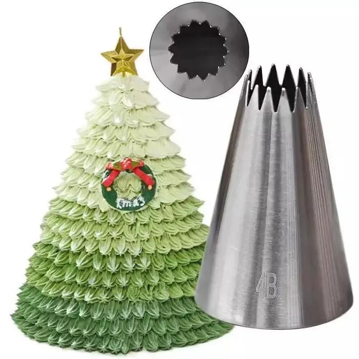 Grandes buses de tuyauterie de glaçage pour la décoration de gâteau, cuisson de strass Chi, pointes