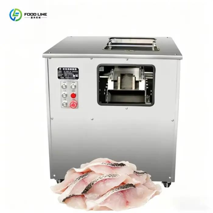 Machine à découper automatique de saumon, personnalisée, pour économiser du temps et des efforts, ma